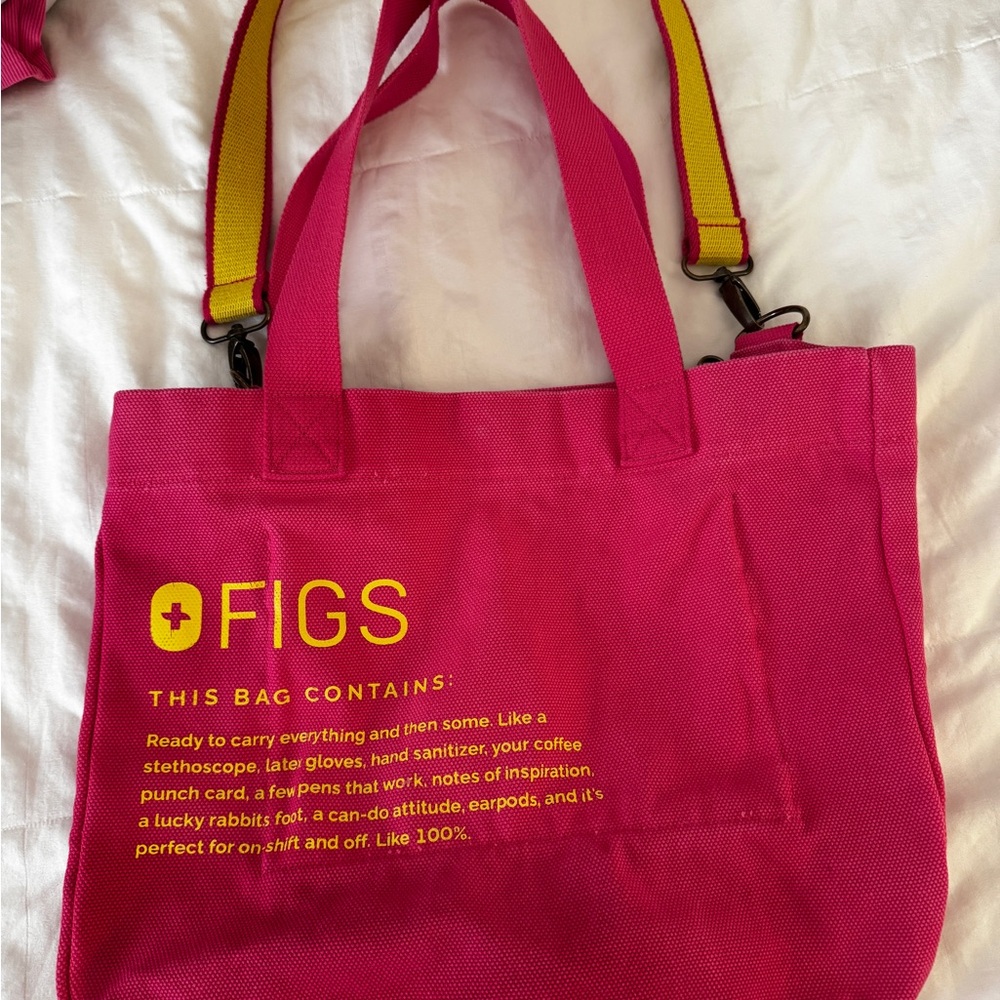 Figs Pink Tote Bag
